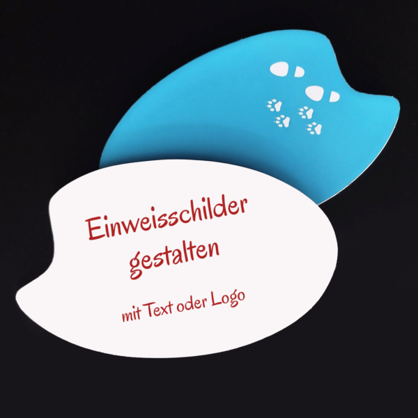 Einweishilfe Dummysport gestalten (blaue Rückseite)