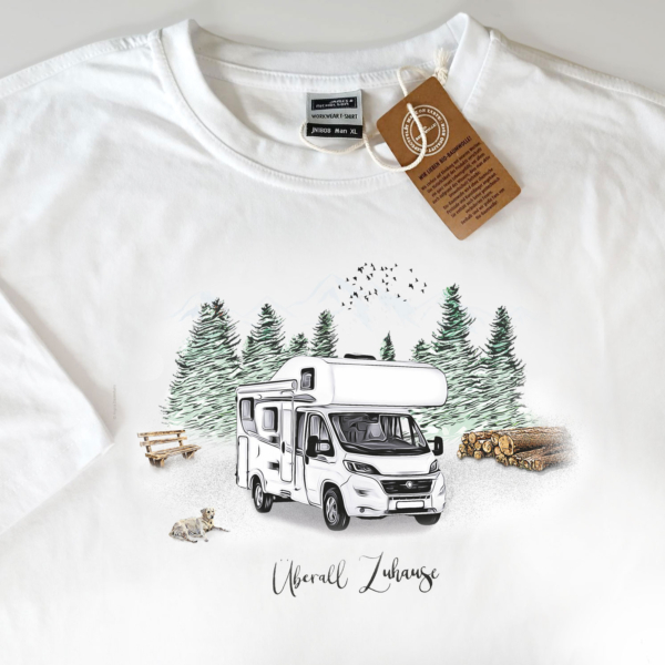 T-Shirt "Überall Zuhause" Alkoven