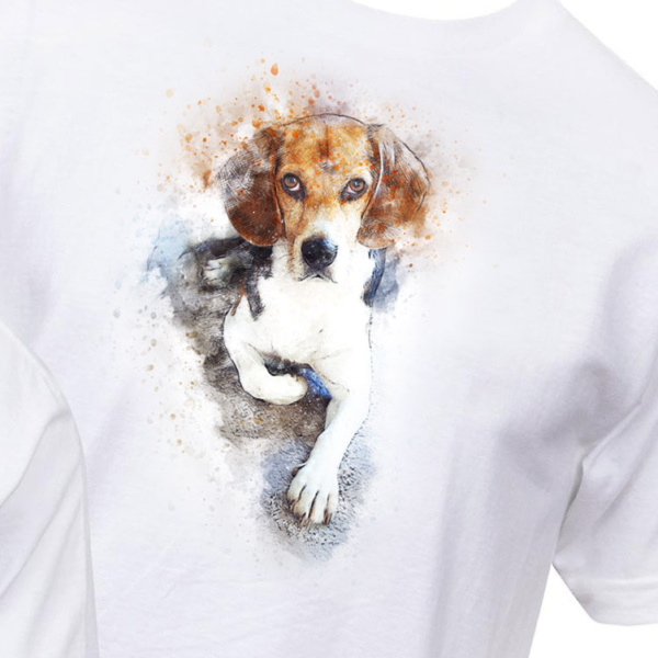T-Shirt unisex - vorne und hinten gestalten – Bild 2