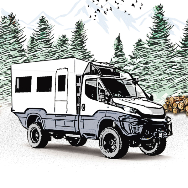 T-Shirt "Überall Zuhause" Offroad – Bild 2