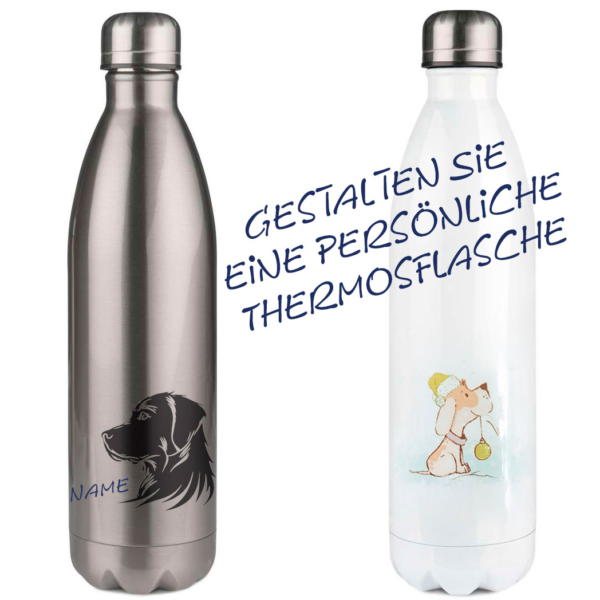 Thermosflasche 750 ml Edelstahl
